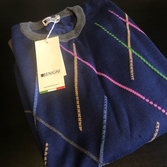 Benigni Wool Sweater 50 - Picture 1 of 8